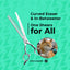 Zora Pet Grooming Curved Blender Shear - Model A-7533C
